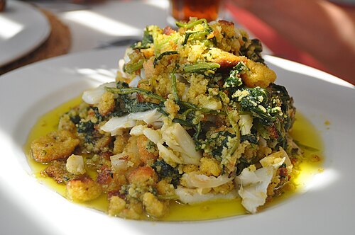 Rapini Codfish Delight Recipe