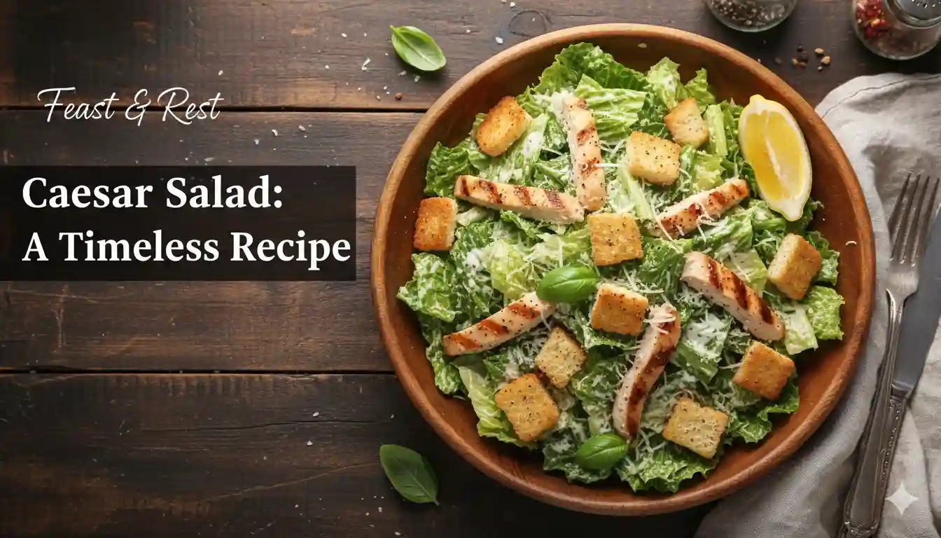 Caesar Salad A Timeless Recipe, | Feast and Rest | Food