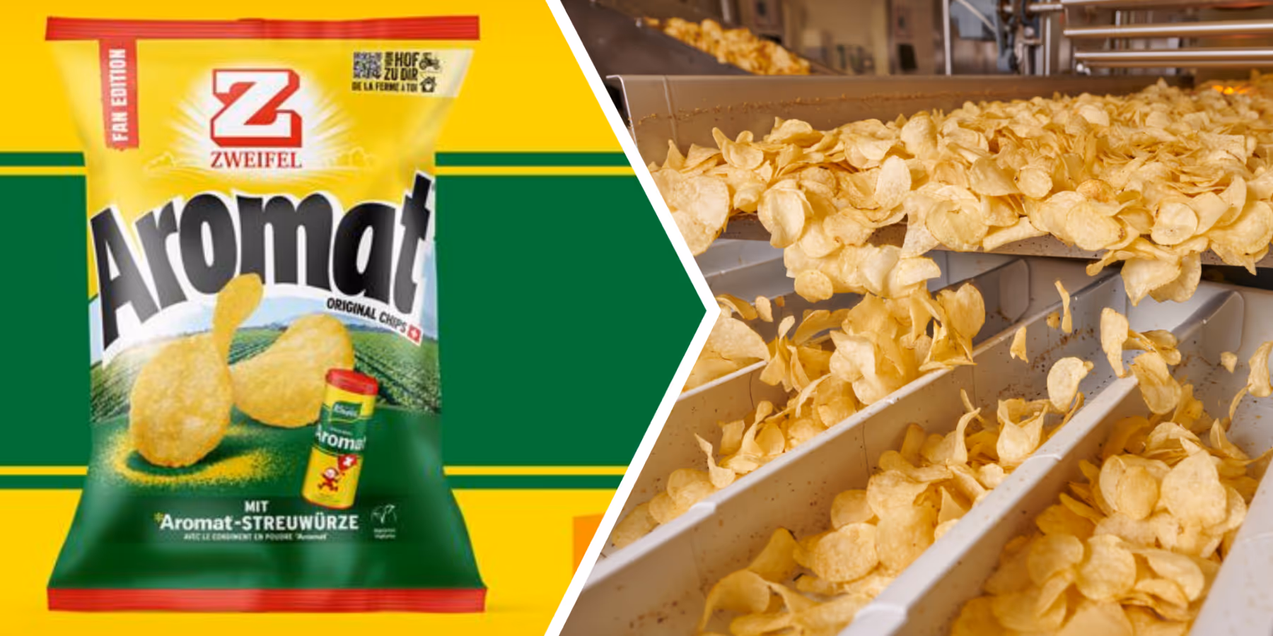 Zweifel announces Aromat chips: Swiss Crunch