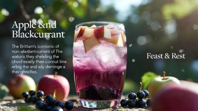 Apple & Blackcurrant Refreshing British Classic, | Feast and Rest | Drinks