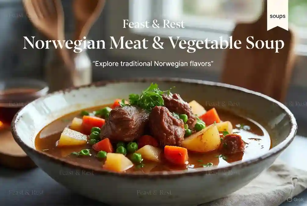 Norwegian Meat & Vegetable Soups Authentic Recipe, | Feast and Rest | Foods