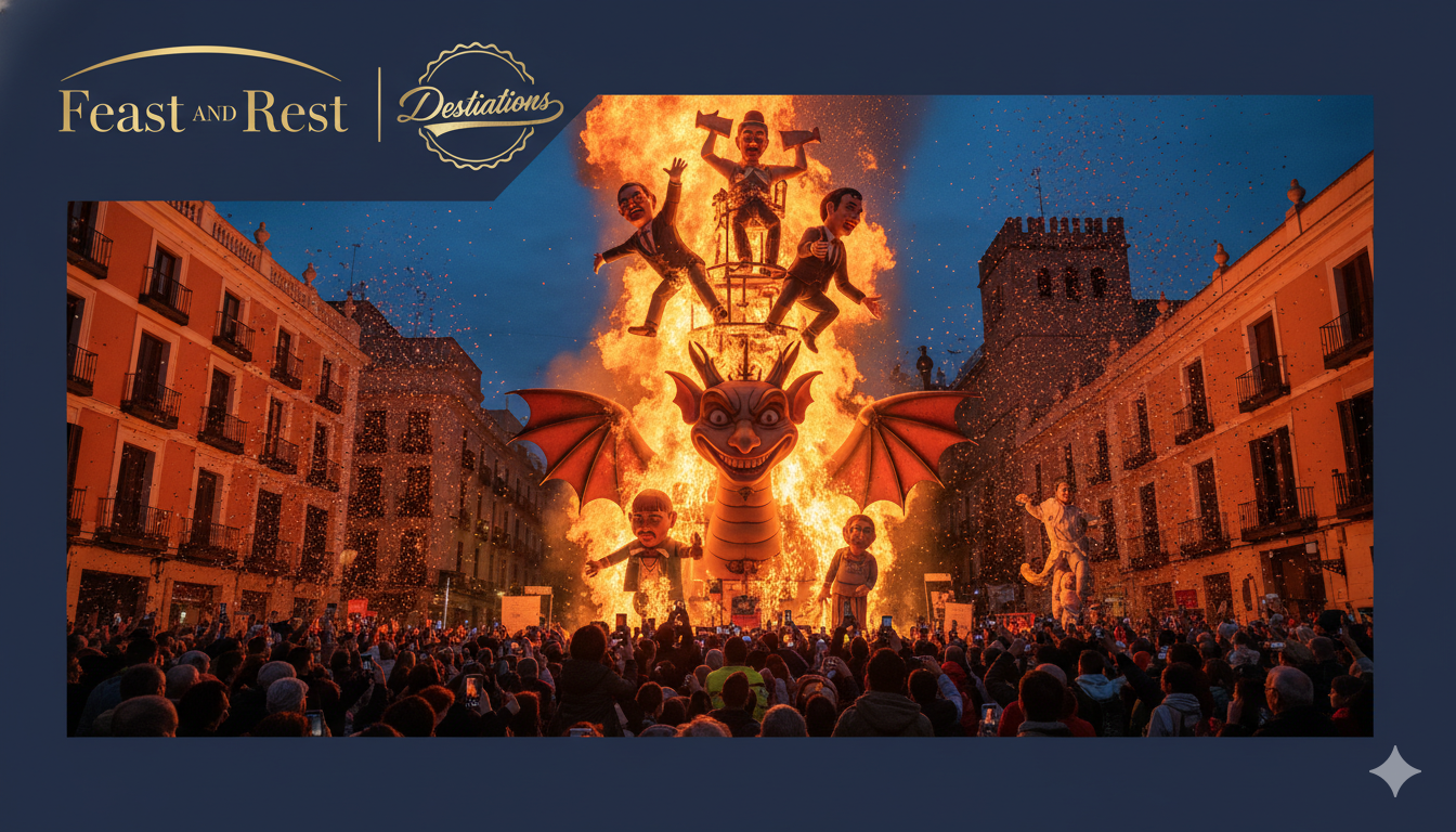 Las Fallas 2026 The Epic Ritual of Fire and Satire