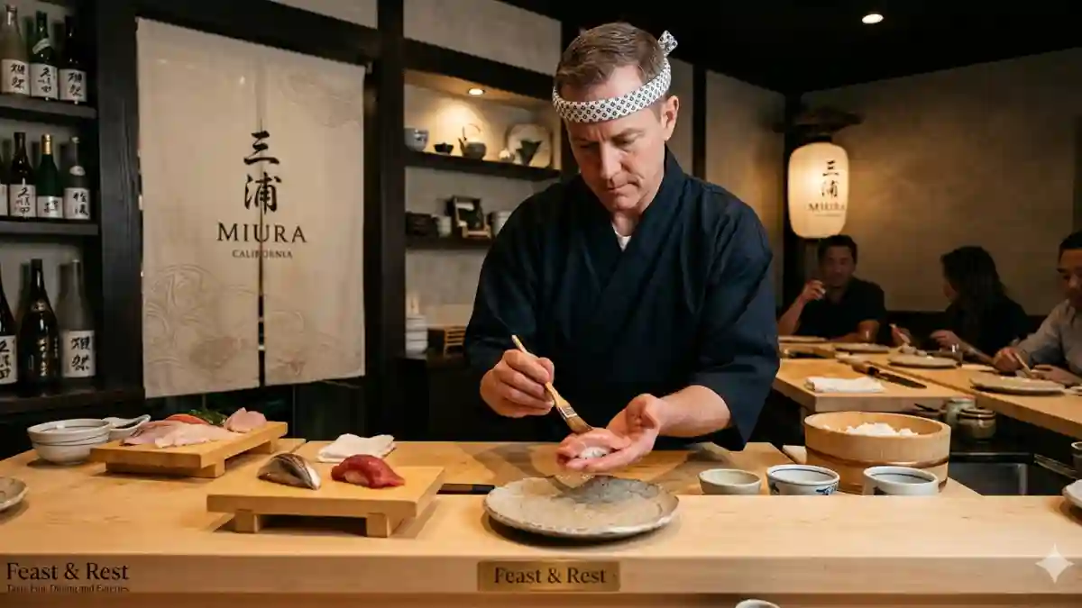 Booking Miura Sushi Chef Derek Wilcox California Omakase Guide