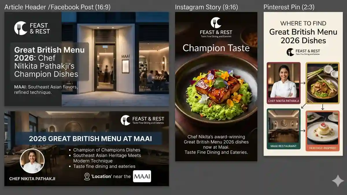 Where to Find the 2026 Great British Menu Dishes at Maai