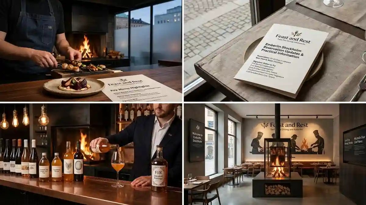 Stockholm Luxury Restaurants The Rise of Live-Fire Fine Dining