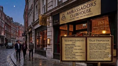 Best Indian Fine Dining London Inside Ambassadors Clubhouse