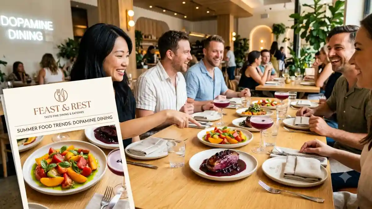 Summer Food Trends Inside the Dopamine Dining Movement