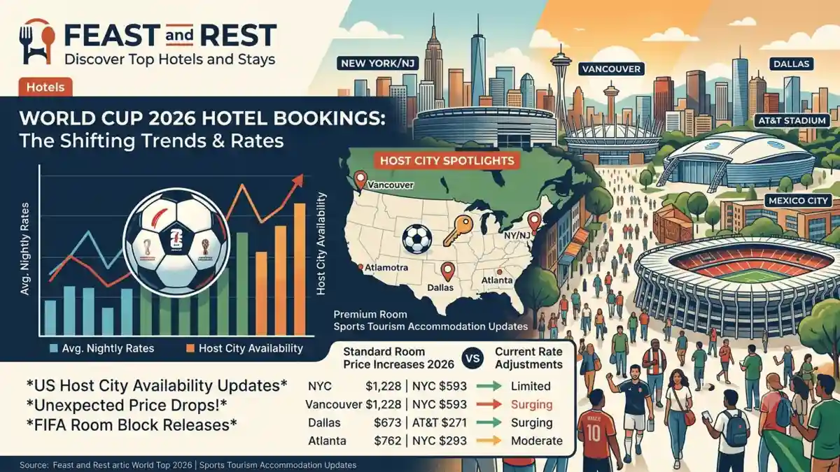 World Cup 2026 Hotel Bookings Shifting Trends and Rates