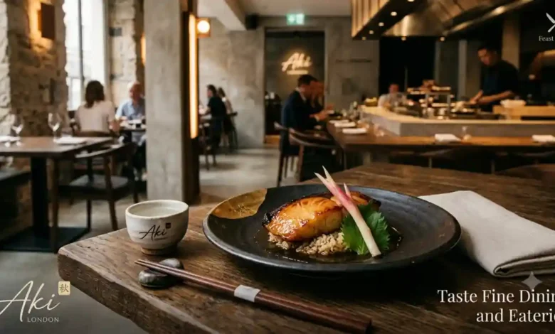 Aki London Menu Review Contemporary Japanese Dining