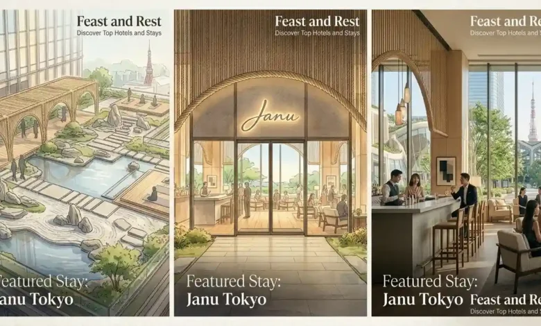 Janu Tokyo Social Luxury and Wellness in Azabudai Hills
