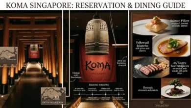 KOMA Singapore A Guide to Marina Bay Sands Dining