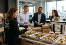 Uber Eats Catering Expansion B2B Dining Shift