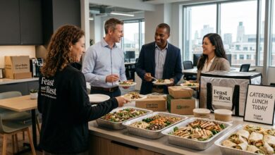 Uber Eats Catering Expansion B2B Dining Shift